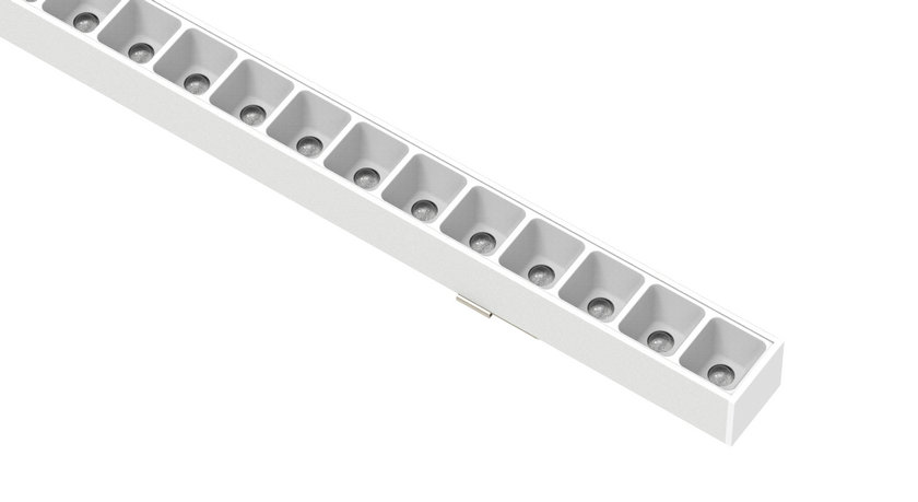 Cyanlite LED T bar light Timo White Reflector WR